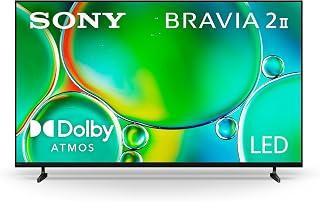 عرض حصري على Sony BRAVIA 2 II 65 Inch 4K Ultra HD HDR LED Smart Google TV (2025 Model) with Dolby Atmos, Voice Control and PS Remote Play – K65S20M2 - عروض أمازون مصر