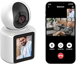 Exclusive Deal on Two Way Pet Camera with 2.8 inch HD Screen, 1080P Video Calling Camera for Indoor Home Security, Indoor Home Nanny/Dog/Baby Security Device with Phone App - Amazon KSA Deals