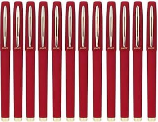 Exclusive Deal on Baoke Gel Ink Pens Rollerball Pens 1.0mm Medium Line, Box of 12 Pack, PC1848 (Red) - Amazon KSA Deals