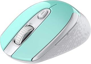 Exclusive Deal on Wireless Mouse, 2.4G Wireless Ergonomic Optical Mouse, cimetech Slim Silent Mouse with USB Receiver and 3 Adjustable DPI Cordless Computer Mouse for Laptop, Desktop, MacBook, PC (Blue) - Amazon Egypt Deals