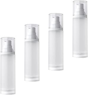 عرض حصري على 4pcs Bottles Bottle Creams Foundations Ml Toiletries Airtight Shampoo Foaming Vacuum Serums Soap Cosmetic Pump Empty Hand Matte Cosmetics Liquid Mini Dispenser Plastic Makeup for - عروض أمازون السعودية