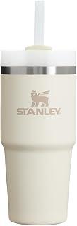 عرض حصري على Stanley Quencher H2.0 FlowState Stainless Steel Vacuum Insulated Tumbler with Lid and Straw for Water, Iced Tea or Coffee, Smoothie and More, Cream 2.0, 14oz - عروض أمازون السعودية