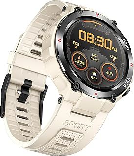 عرض حصري على Aolon Smart Watch with Bluetooth Calling for Men Women, HD Display Fitness Tracker, Heart Rate Blood Oxygen Monitor, Multi Sport Modes, IP67 Waterproof, Custom Watch Faces (Gray) - عروض أمازون السعودية