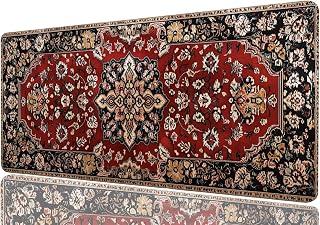 Exclusive Deal on Bohemian Gaming Large Mouse Pad Retro Boho Red Mousepad Large Gaming Mouse Pad Laptop Keyboard Mat Non-Slip Rubber Base Keyboard Desk Pad for Home Office Study Game 31.5”x11.8” - Amazon Egypt Deals