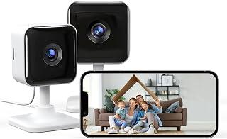 Exclusive Deal on GNCC Indoor Camera 1080P Security Camera 2 Packs CCTV Camera House Security, Home Security Cam, Motion/Sound Detection, 2-Way Audio, Night Vision, Real-Time Alert, SD&amp;Cloud, 2.4G WiFi - Amazon KSA Deals