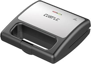 عرض حصري على Castle Waffle Maker, 750W, 23x13cm, Black Silver - SMW1850 - عروض أمازون مصر