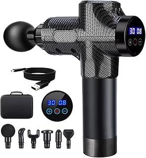 عرض حصري على Portable Electric Massager Gun Fascia Gun,Deep Tissue Muscle Cordless Rechargeable Handheld Percussion for Fitness and Relaxation - عروض أمازون السعودية