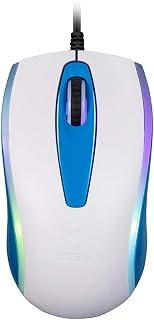 COOLERPLUS Wired Mouse, 1200DPI, Rainbow Breathing Light, USB Computer Mouse for Kids/School/Office/Home/Gaming Mouse, Compatible with Windows for PC, Laptop, Desktop, MacBook(White) - Amazon Egypt Deals