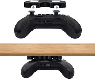 عرض حصري على Aputue Controller Table Stand, Under Desk Mount Holder Compatible with Multi‑Series Game Controllers and Switch Pro, No Drilling Adhesive Desk Organizer, Sturdy ABS Gaming Accessories, Black - عروض أمازون السعودية