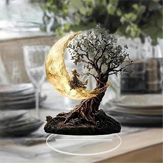 عرض حصري على Moon Goddess Tree Acrylic Desktop Decoration, Suitable for Home Décor in Living Room or Office. Idea Gift Choice: Halloween, Christmas, Birthday, Anniversary, Valentine's Day, Celebrations - عروض أمازون السعودية