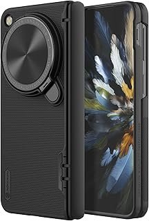 عرض حصري على For OnePlus Open/OPPO Find N3 Case with Metal Stand Camera Lens Protective Cover, Ultra-Thin Frosted Protective Stand Phone Case - عروض أمازون السعودية