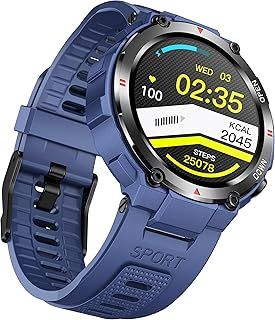 عرض حصري على Aolon Smart Watch with Bluetooth Calling for Men Women, HD Display Fitness Tracker, Heart Rate Blood Oxygen Monitor, Multi Sport Modes, IP67 Waterproof, Custom Watch Faces (Blue) - عروض أمازون السعودية
