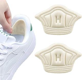 Generic Heel Pads - White, Foam, Unisex-Adults, Women, Heel Wearers, 2 Pack, Self-Adhesive, Adjustable, Heel Cushion Insole, Shoe Insert, House Center