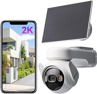 Exclusive Deal on Imou 2K Security Camera for Home, Wireless Outdoor Camera, Solar Security Camera, Outdoor Surveillance Cameras, Dome Surveillance Cameras Cell PT 3MP with New 3W Solar Panel - Amazon KSA Deals