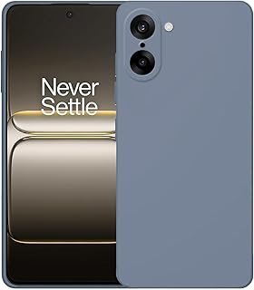 عرض حصري على Compatible with OnePlus 13s Case Cover Silicone Grip,Ultra-Thin Soft Rubber TPU Matte Solid Protective Shockproof Cover Case for OnePlus 13s Grey - عروض أمازون السعودية