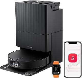 roborock Qrevo Edge 2 Robot Vacuum Cleaner, 25,000Pa Suction, 176°F Hot Water Mop, Auto Wash &amp; Dry, FlexiArm Edge Clean, Ultra Slim 3.2 Inch, AI Obstacles - Amazon Egypt Deals