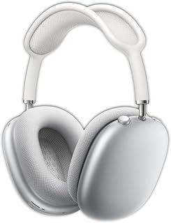 Headphone P9 Pro Max Wireless Bluetooth Over Ear Stereo Music Headphones Gaming Headset stereo - Supports Mirco TF card for Laptop/Mobile Phone/PC + Caver Headset, Support Memory (White)