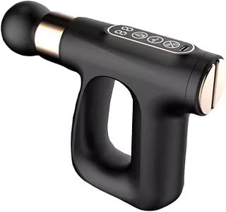 Portable Electric Massager Gun Fascia durable Multifunctional Plastic with 4 s Heads soothing soothing with Heat for Body Leg Shoulder Back Percussion Adjusoothing