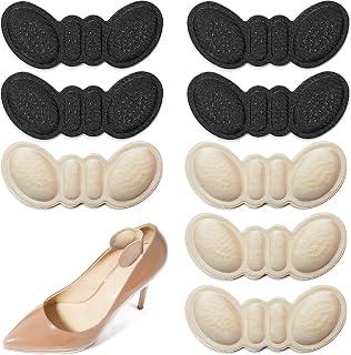 8PCS Heel Cushion Pads, Self-Adhesive Heel Grips Inserts, Heel Grips for Shoes, Heel Cushion Pad, 6mm Heel Insert for Shoes, Heel Grips for Ladies/Mens Shoe, Heel Pads for High-Heels - Amazon Egypt Deals