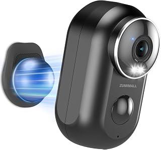 Exclusive Deal on Zumimall Security Cameras Wireless Outdoor, Camera for Home Security, Wi-Fi Surveillance Security Camera for Outside/Indoor, Battery Powered, 1080P Night Vision, Motion Detection, IP66 Waterproof - Amazon KSA Deals