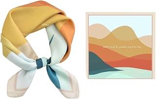 عرض حصري على Women's Scarf Silk Scarf Headscarf Silk Scarf Bandana Handkerchief Scarf - عروض أمازون السعودية