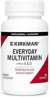 عرض حصري على Kirkman Everyday Multivitamin Without Vitamins A &amp; D, 180 Veg Capsules - عروض أمازون السعودية