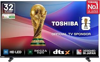 Toshiba 80 cm (32 inch) V35RP Series HD Ready Smart LED TV (2025 Model) | Dolby Audio and DTS Virtual:X | Game Mode | REGZA Engine | VIDAA OS | 32V35RP (Black)