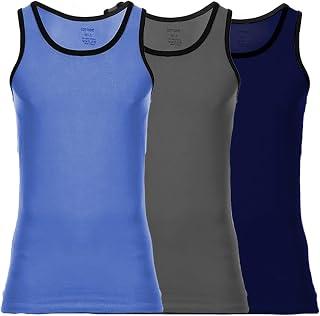 Cottonil Mens Everyday Undershirt Sleeveless Modern (pack of 3)
