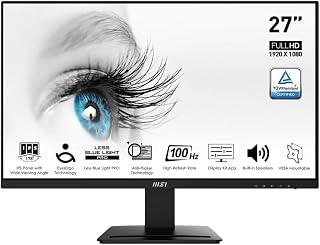 عرض حصري على MSI PRO MP273A Monitor 27" IPS FHD 100Hz 1ms Speaker - عروض أمازون مصر