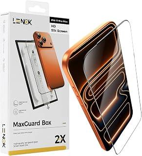 Exclusive Deal on LENOK Screen Protector for iPhone 17 Pro Max / 18 Pro Max, Tempered Glass, HD Clear, 2X Strong, Bubble-Free, Easy Installation Box, Shatter-Resistant, Dust-free (iPhone 17 Pro Max / 18 Pro Max) - Amazon Egypt Deals