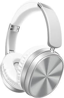 Wireless Headphones Bluetooth Headset M7 QuietComfort, Over-Ear Design with Noise Cancelling, Premium Sound Quality (White)