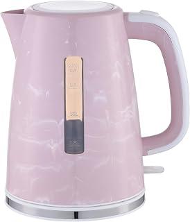 Koolen Marble Effect Electric Kettle, 2200W, 1.7L, Pink Marble