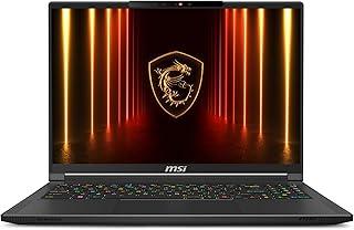 Exclusive Deal on msi Stealth A16 AI+ 16” 240Hz QHD+ OLED Gaming Laptop: AMD Ryzen 9 HX 370, NVIDIA Geforce RTX 5070Ti, 32GB DDR5, 2TB NVMe SSD, Wi-Fi 7, Win 11 Pro :Core Black A3XWHG-079US - Amazon KSA Deals