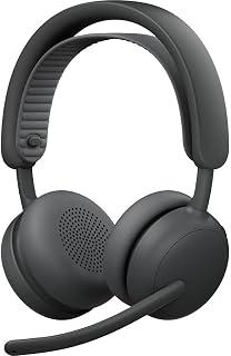 Logitech Zone Wireless 2 ES for Business - Noise-Canceling Wireless Headset with Adaptive Hybrid ANC, Native Bluetooth, Microsoft Teams Certified - Graphite