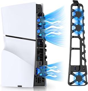 عرض حصري على DOBE FOMIS ELECTRONICS PS5 Accessories Cooling Fan [Auto On/Off] with LED Light, for Slim Editions, Efficient Cooling System, Compatible with Horizontal Stand For Gaming Console - عروض أمازون السعودية