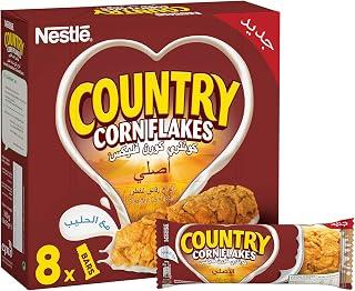 Exclusive Deal on Nestle Country Cornflakes Bar 8X20 Gm (Yellow) - Amazon KSA Deals