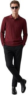 LC WAIKIKI Men's Polo Neck Knit Sweater