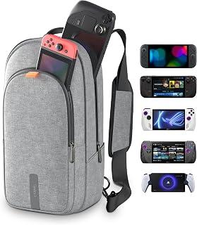 عرض حصري على Syntech | Carrying Bag for Handheld Gaming Consoles | Gray - عروض أمازون السعودية