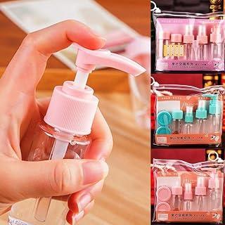 Exclusive Deal on Cute Traveler - Refillable Travel Bottle Set.Includes 6 Piece for Your Beauty!Multi Usage with 2 Bottles, Long Pack and Creams.Airtight Bag A - Generic - Amazon Egypt Deals