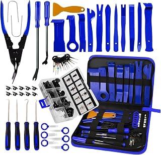 Azonee Trim Removal Tools, Car Clamps Fastener Removal Set, Car Panel Door Audio Dashboard Trim Removal Tool Kit, Car Removal Clamps, Plastic Pry Tool, Car Interior Removal Kit