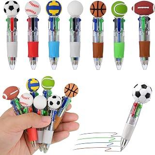 14 Pcs 4-in-1 Cute Pens Bulk for Kids,Mini Multicolor Ballpoint Pens in One,Sports Design Cartoon Cute Pen for Birthdays and Children's Parties,Students Teachers,Classroom Rewards,Fun Gifts