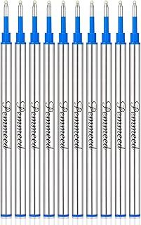 Exclusive Deal on Rollerball Pen Refills Work for G5/G8 Pens, Parker Waterman Compatible Pen Refills,Gel Ink Metal Standard Size Fine Point 0.7mm Blue Ink (Pack of 10) - Amazon KSA Deals
