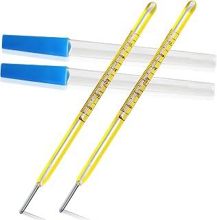 عرض حصري على ℃&amp;℉ Oral Thermometer for Adults and Kids 2PCS - Glass Basal Body Thermometer - Rectal Body Thermometer for Baby - Non Digital Infrared Thermometer - Accurate Easy Reading - عروض أمازون السعودية