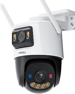 Exclusive Deal on Imou 10MP Outdoor Security Camera with Dual Lens, Wireless Wifi CCTV Home Camera with AI Human Vehicle Detection/Color Night Vision/Work w/Alexa, Cruiser Dual 2 3K+3K Outdoor Surveilliance Camera - Amazon KSA Deals