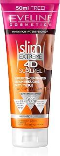 Exclusive Deal on Eveline Cosmetics Slim Extreme 4D Scalpel, 250 ml, Highly Concentrated Serum, Reduces Fat Layer, Slimming Thighs and Stomach - Amazon Egypt Deals