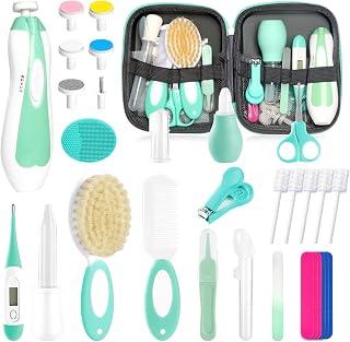 Exclusive Deal on Baby Healthcare and Grooming Kit for Newborn Kids, 31PCS Upgraded Safety Baby Care Kit, Newborn Nursery Health Care Set, Baby Care Products (Green) - Amazon KSA Deals