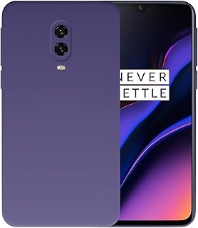 عرض حصري على Silicone Phone Case for Oneplus 6T,Shockproof,Purple(for Oneplus 6T) - عروض أمازون السعودية