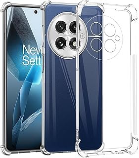 عرض حصري على Compatible with Oneplus 13 Case Cover Clear Shockproof Protective Phone Covers Anti-Scratch Slim Cases for Oneplus 13 Cover Case TPU Transparent Case 6.82 inch - عروض أمازون السعودية