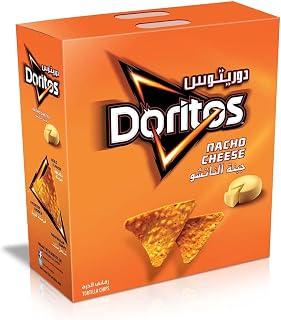 Exclusive Deal on Doritos Nacho Cheese Tortilla Chips, 21g - Pack of 12 - Amazon KSA Deals