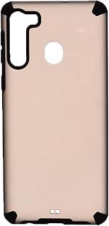 عرض حصري على Plastic Phone Case With Silicone Protection Edges And Classic Design For Samsung Galaxy A21 6.5"- Black - عروض أمازون مصر